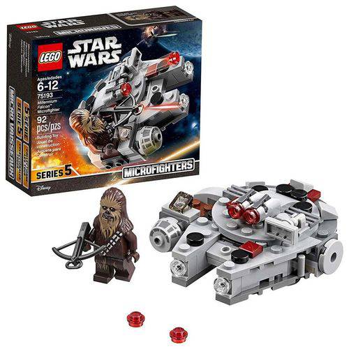 75193 - Lego Star Wars Kit de Construção Millennium Falcon Micro Lutador