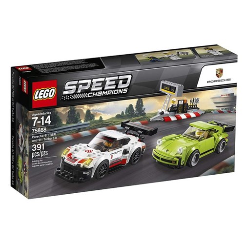 75888 Lego Speed Champions - Porsche 911 Rsr e 911 Turbo 3.0 - LEGO