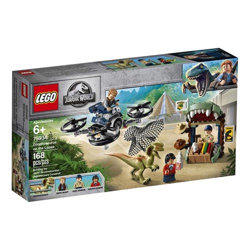 75934 Lego Jurassic World - Dilophosaurus à Solta - LEGO