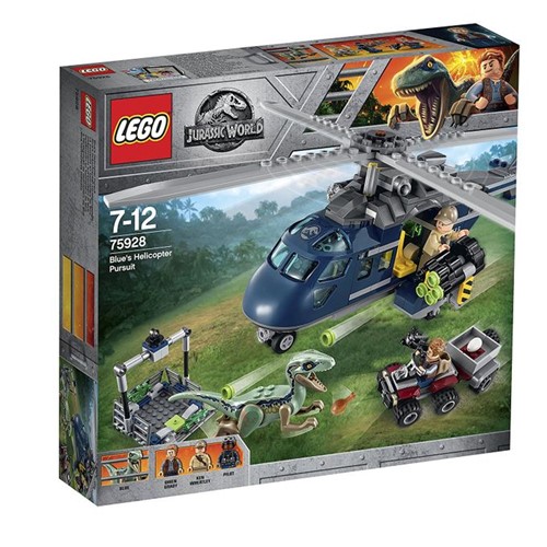 75928 Lego Jurassic World - a Perseguição de Helicóptero de Blue - LEGO