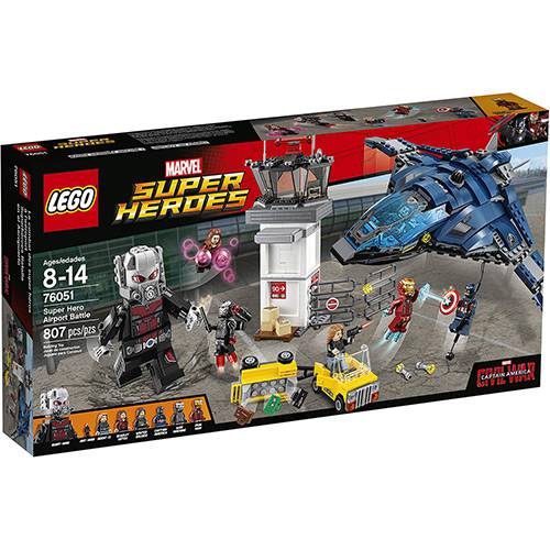 76051 - LEGO Super Heroes - Super Heroes - Batalha do Aeroporto dos Super Heróis