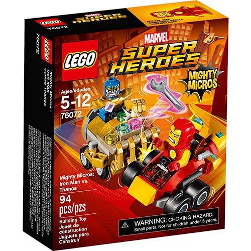 76072 - LEGO Super Heroes - Poderosos Micros: Iron Man Vs. Thanos