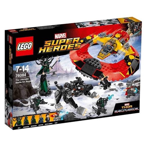 76084 Lego Super Heroes - Thor Ragnarok - o Grande Combate por Asgard - LEGO