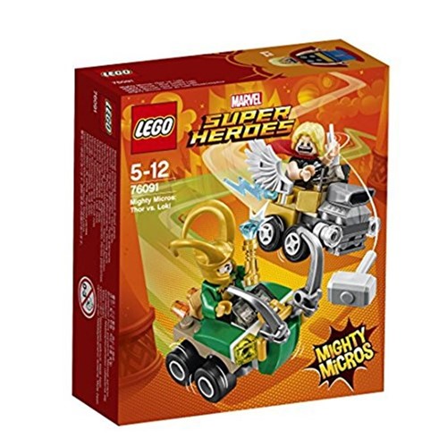 76091 Lego Super Heroes - Mighty Micros: Thor Contra Loki - LEGO
