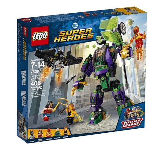 76097 Lego Super Heroes - Liga da Justiça - Robô do Lex Luthor - LEGO