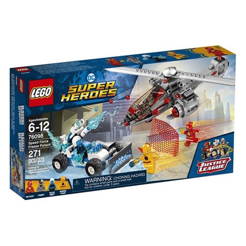 76098 Lego Super Heroes - Liga da Justiça - Perseguição Congelante em Alta Velocidade - LEGO
