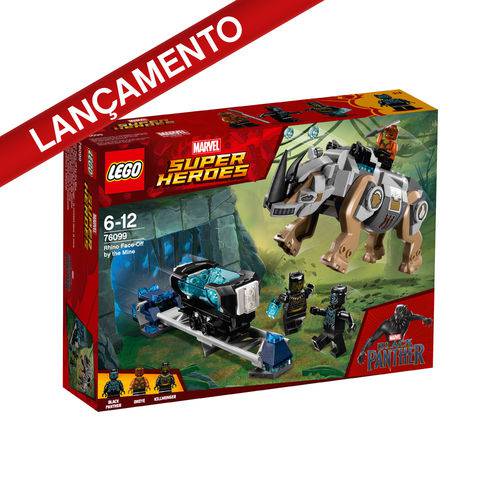 76099 - LEGO Marvel Super Heroes - Confronto de Rinoceronte na Mina
