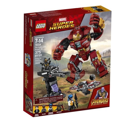 76104 Lego Super Heroes - o Ataque Destruidor de Hulkbuster - LEGO