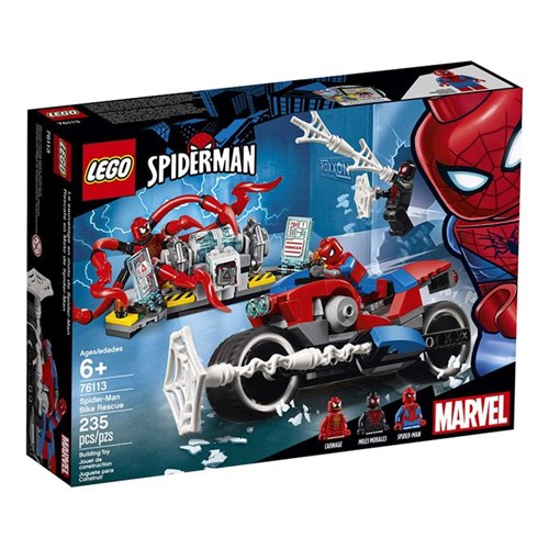 76113 Lego Super Heroes - o Resgate de Motocicleta do Homem Aranha - LEGO