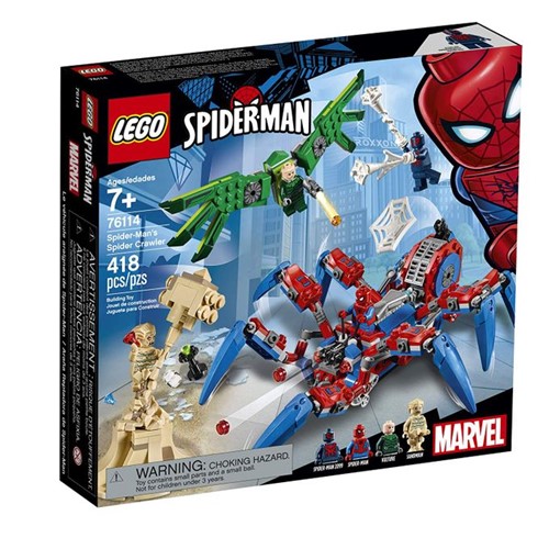76114 Lego Super Heroes Homem-Aranha - a Aranha Trepadora do Homem Aranha - LEGO