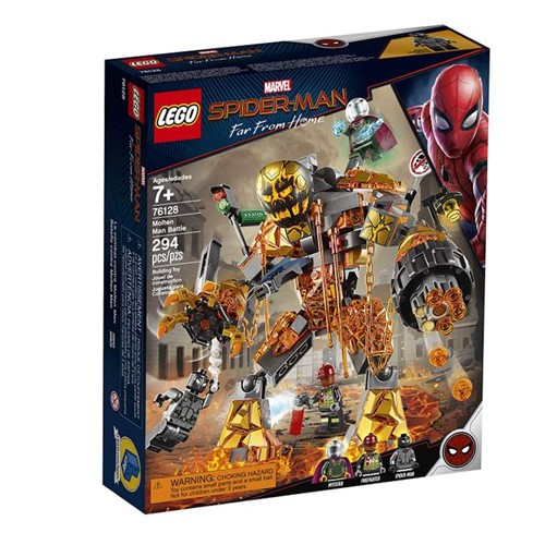 76128 Lego Super Heroes Homem-Aranha - o Combate de Molten Man - LEGO