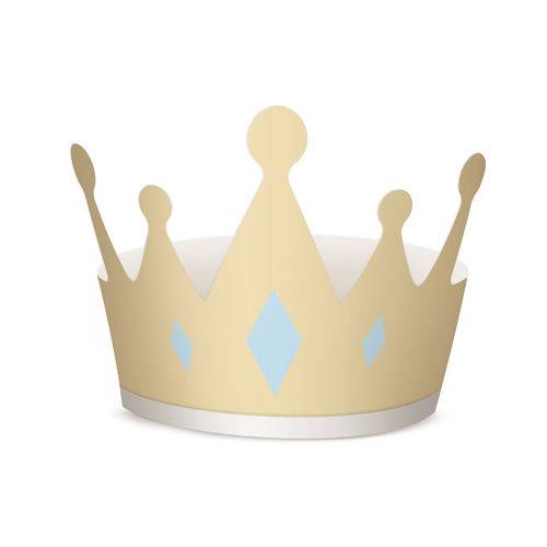 8 Coroas Reinado do Principe 14x14,5cm Dec. Festas