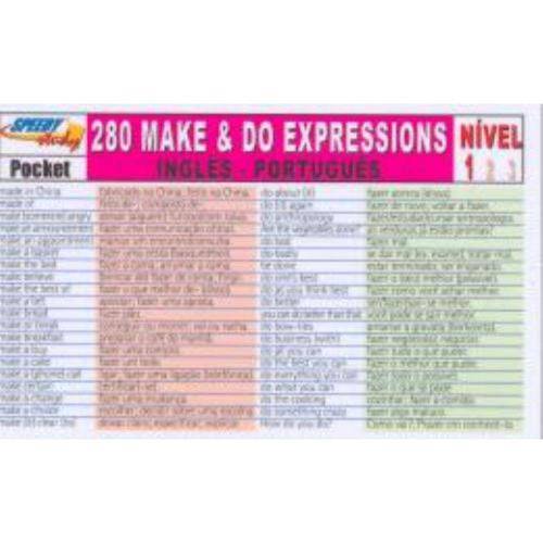 280 Make And do Expressions Ingles-portugues - Nivel 1