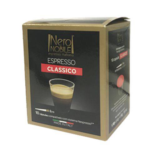 90 Cápsulas de Café Italiano para Máquinas Nespresso® - Nero Clássico