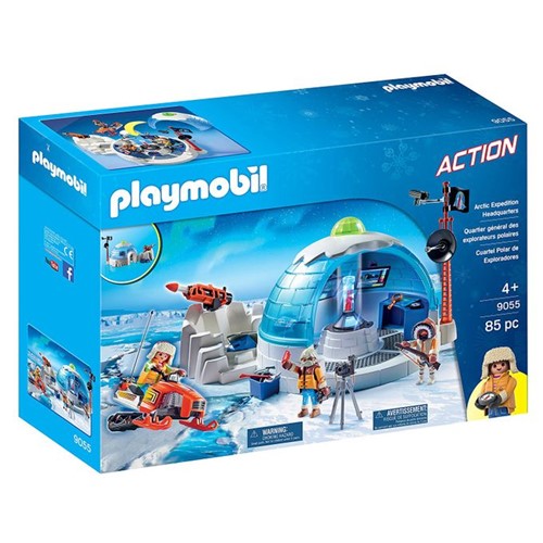9055 Playmobil - Central da Expedição Polar - PLAYMOBIL