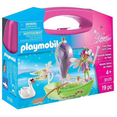 9105 Playmobil - Maleta Fada com Barquinho - PLAYMOBIL