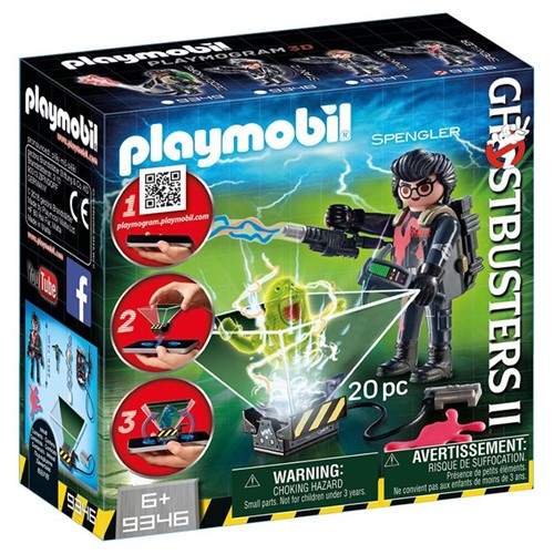 9346 Playmobil Ghostbusters 2 - Monstros Holográficos - Egon Spengler - PLAYMOBIL