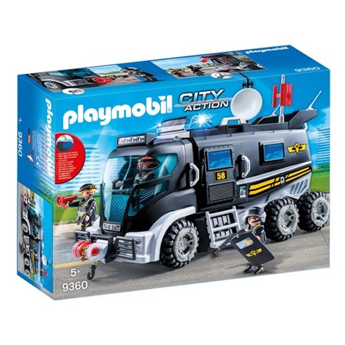 9360 Playmobil - Caminhão de Unidade Tática - PLAYMOBIL