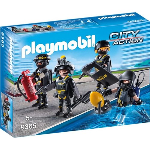 9365 Playmobil - Equipe de Unidade Tática - PLAYMOBIL
