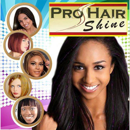 99 Fios de Ouro Fio de Luz Pro Hair Shine Original 92cm - Preto
