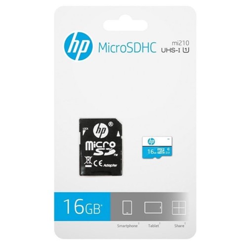 Cartão de Memória 16GB Micro SD Classe 10-HP