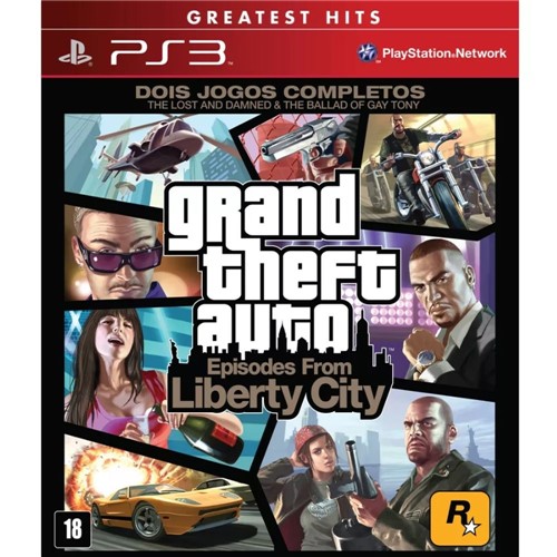 Jogo Grand Theft Auto Episodes From Liberty City PS3 - Take 2