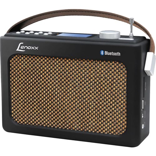 Rádio Retrô Bluetooth FM/SD/USB 5W RMS RB90 - Lenoxx