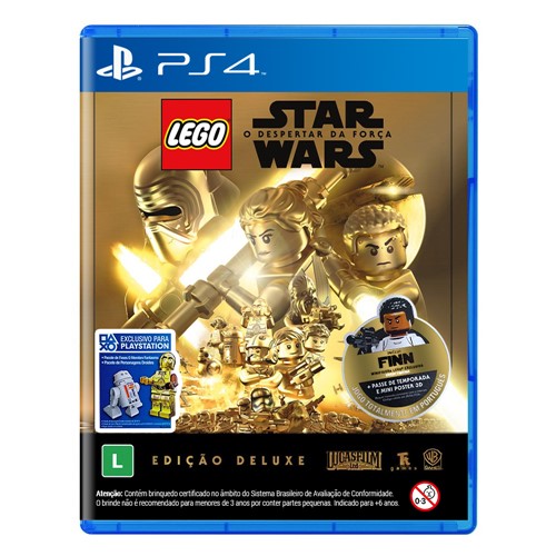 Jogo Lego Star Wars o Despertar Ed Deluxe PS4 - Capcom