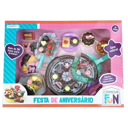 Brinquedo Creative Fun Festa de Aniversário - BR641 - Multikids