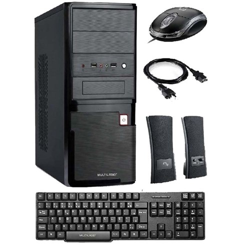 Computador Desktop ,4GB de RAM, Intel Dual Core ,HD 1TB ,Linux - DT005 - Multilaser