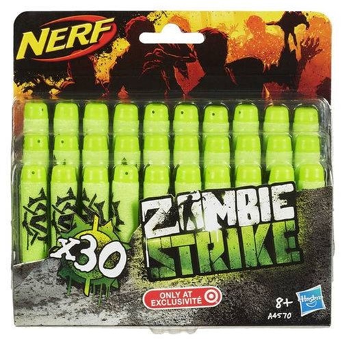 Refil Nerf Zombie 30 Dardos A4570 - Hasbro