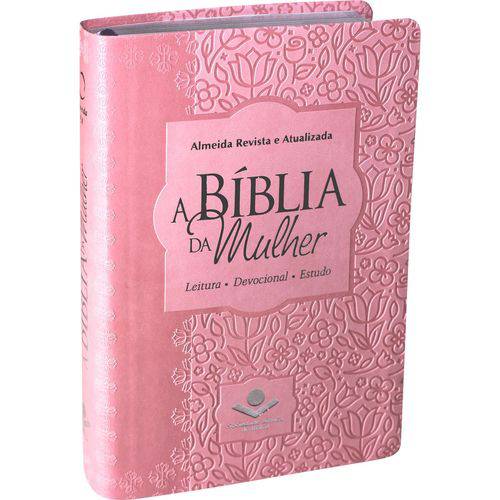 A Biblia da Mulher Média Ra - Estudo | Leitura | Devocional - Luxo Rosa