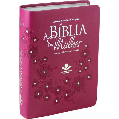 A Bíblia da Mulher RC - Luxo Vinho