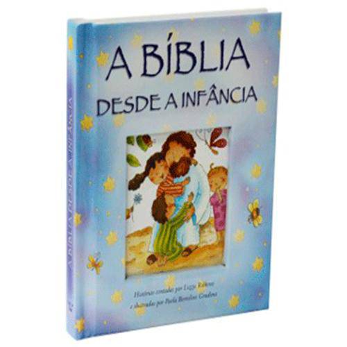 A Bíblia Desde a Infância - Capa Dura Ilustrada Azul