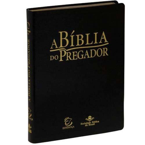 A Bíblia do Pregador - Revista e Atualizada - Grande (Preta)
