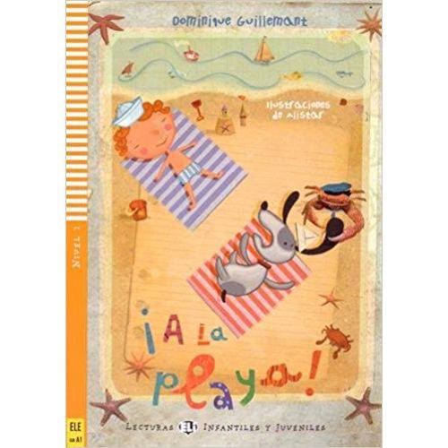 A La Playa - Hub Lecturas Infantiles Y Juveniles - Nivel 4 - Libro Con CD Audio - Hub Editorial