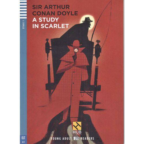 A Study In Scarlet - Hub Young Adult Readers - Stage 1 - Book With Audio Cd - Hub Editorial