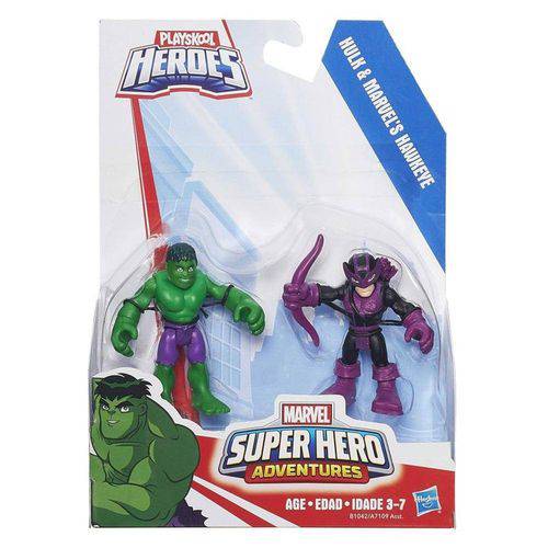 A7109 Marvel Super Hero - Hulk e Gavião Arqueiro