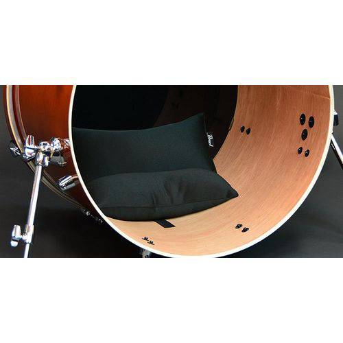 Abafador de Bumbo Pearl Bdm-m Médio Bass Drum Muffler Medium Size Compatível com Diversas Medidas