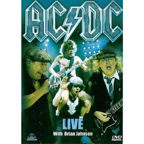 AC/DC Live With Brian Johnson - DVD Rock