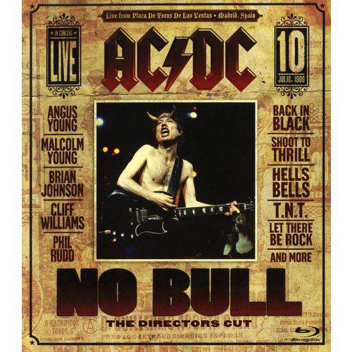 Ac/Dc no Bull The Directors CUT - Blu Ray Rock