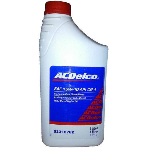 Ac Delco 15w40 Cg-4 Diesel Mineral 1L