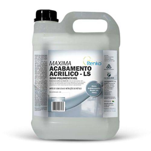 Acabamento Acrillico - Ls Semi Polimentável Maxima 5l Renko