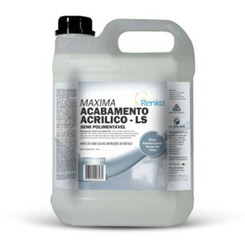 Acabamento Acrillico - Ls Semi Polimentável Maxima 5l Renko