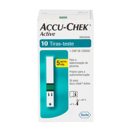 Accu-Chek Active Tira Teste 10 Unidades