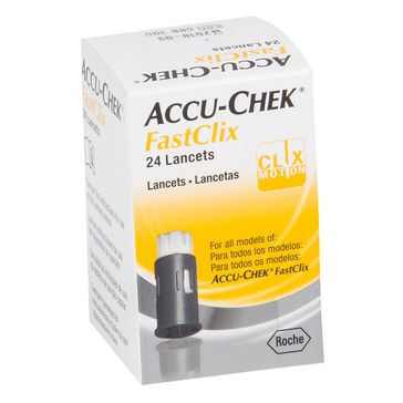 Accu-Chek FastClix com 24 Lancetas