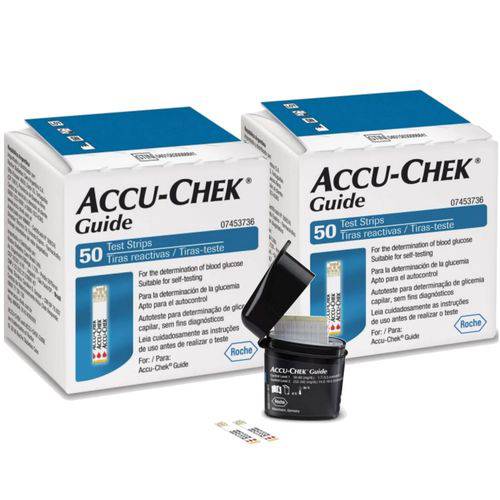 Accu-chek Guide 50 Tiras Reagentes 2 Unidades