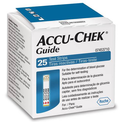 Accu-chek Guide C/ 25 Tiras Reagentes