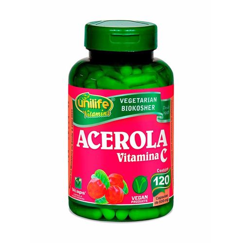 Acerola - Unilife - 120 Cápsulas de 500mg