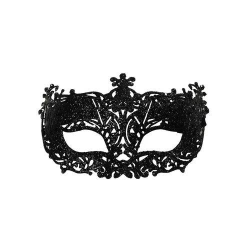 Acessório Carnaval Festa Fantasia Mascara Elegancia Preto